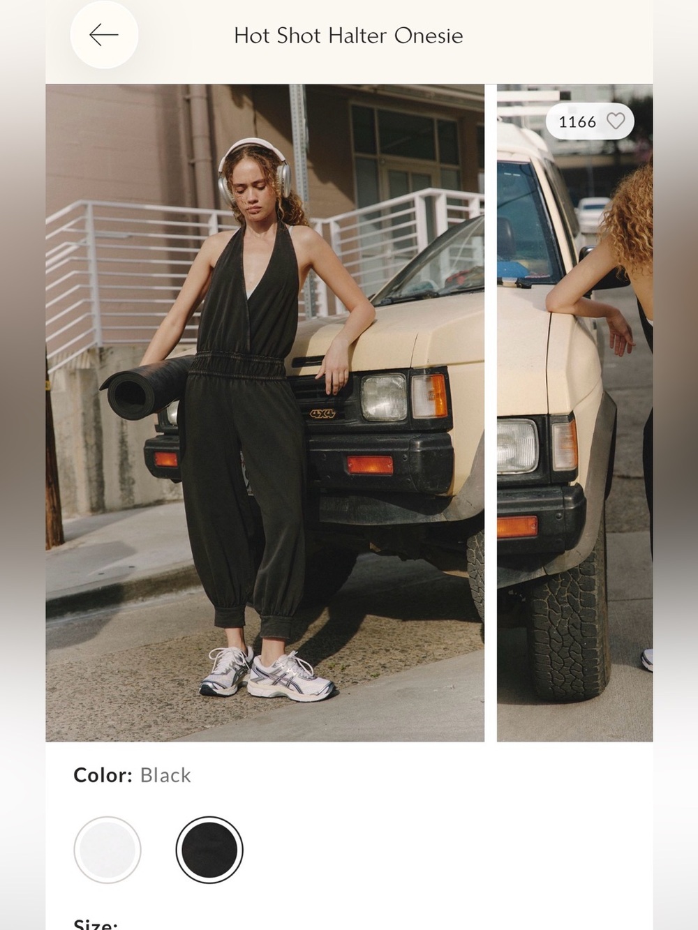 Black Halter Jumpsuit Onesie
